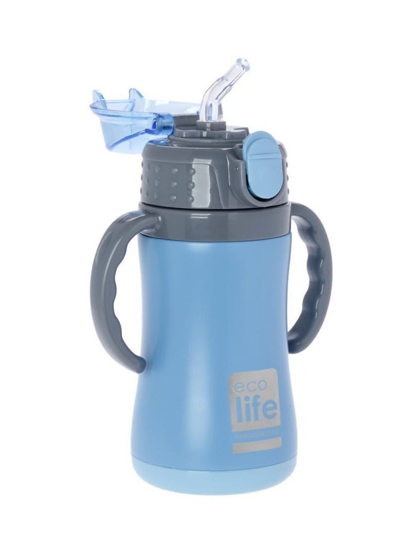 Ecolife ανοξείδωτο παγούρι kids thermos 300ml blue 33-bo-3006 - Ecolife