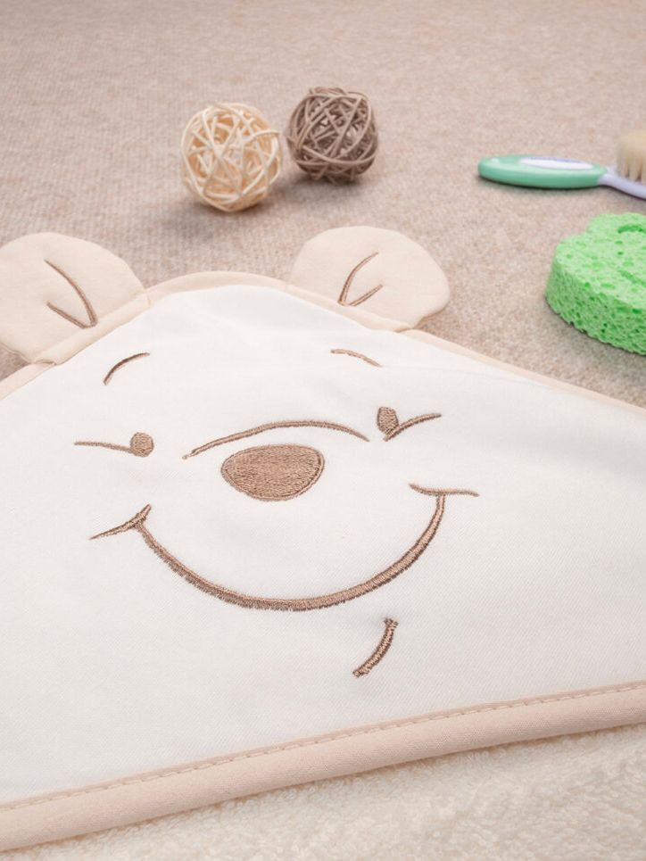 βρεφική μπουρνουζοπετσέτα winnie the pooh για αγόρι - Prénatal