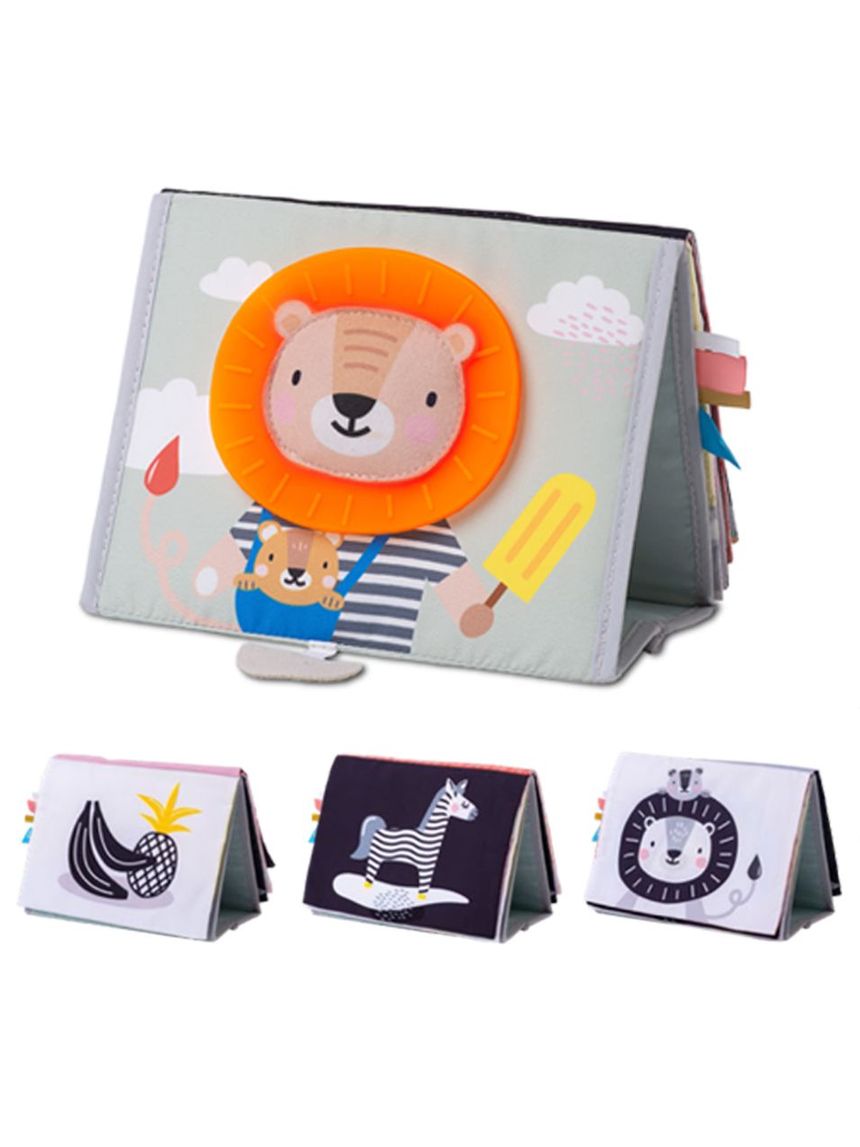 Taf toys εκπαιδευτικό βιβλιαράκι savannah tummy-time t-12705 - Taf-toys