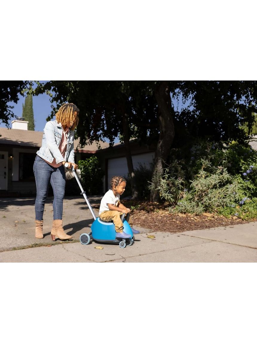 Yvolution πατίνι yglider luna 5 σε 1 μπλε με κάθισμα 53.101265 - Yvolution