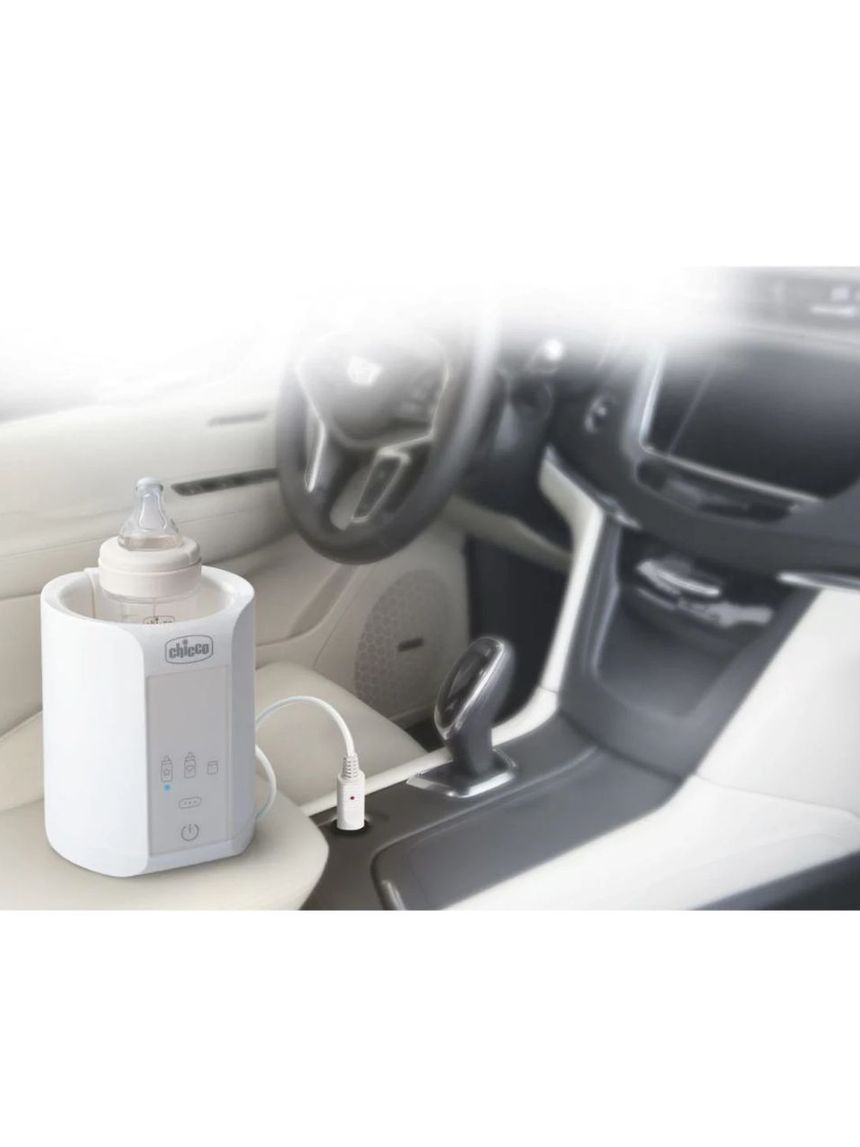 Chicco chome-travel bottle warmer θερμαντήρας μπιμπερό αυτοκινήτου e10-07389-10 - Chicco