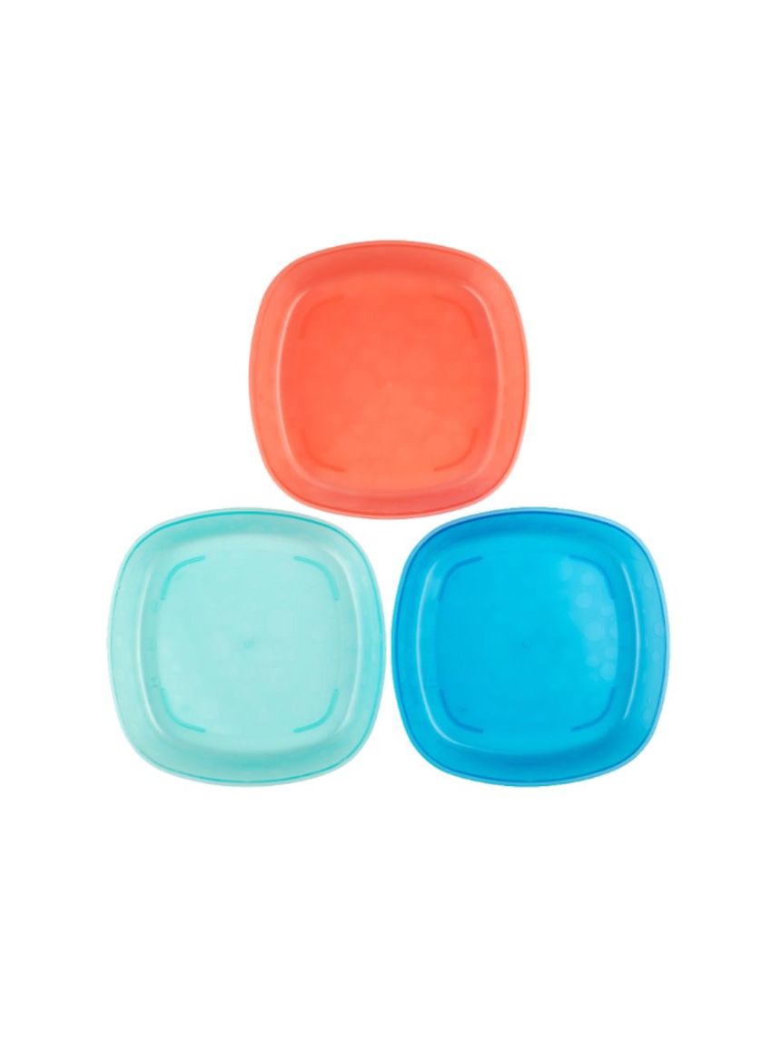 Dr. brown’s πιάτα ρηχά 3τμχ 4m+ 112.70.1hc.341 - Dr Browns