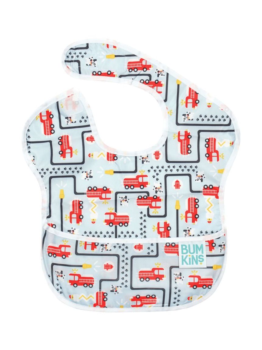 Bumkins αδιάβροχη σαλιάρα superbib fire engine 6-24m 3303897 - BUMKINS