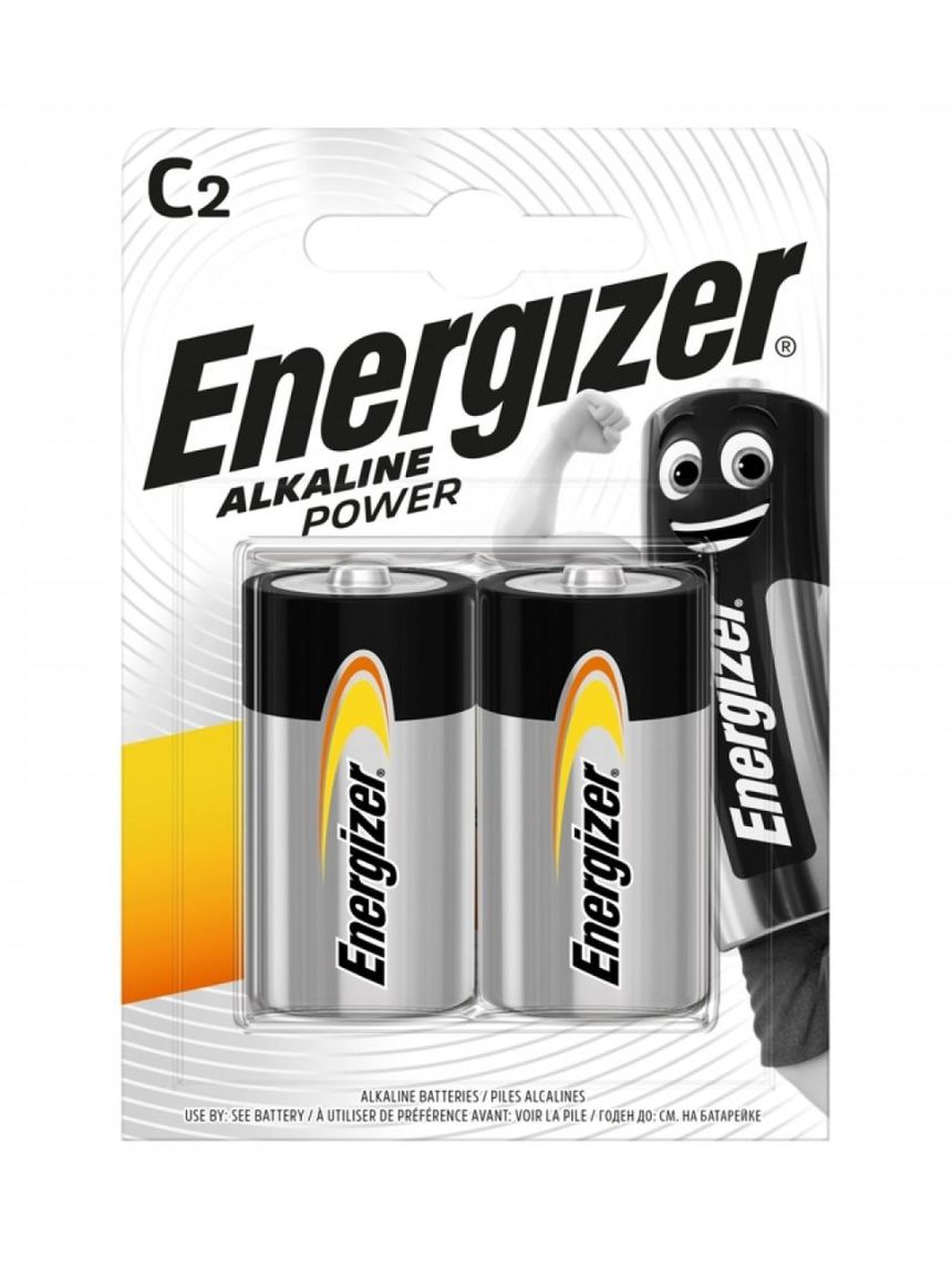 Energizer αλκαλικές μπαταρίες 2τμχ power c bp2 f016617 2τμχ - Energizer