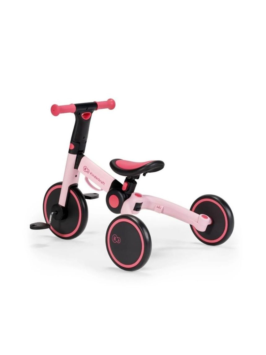 Kinderkraft πτυσόμενο τρίκυκλο ποδήλατο 4trike candy pink kr4tri00pnk0000 - Kinderkraft