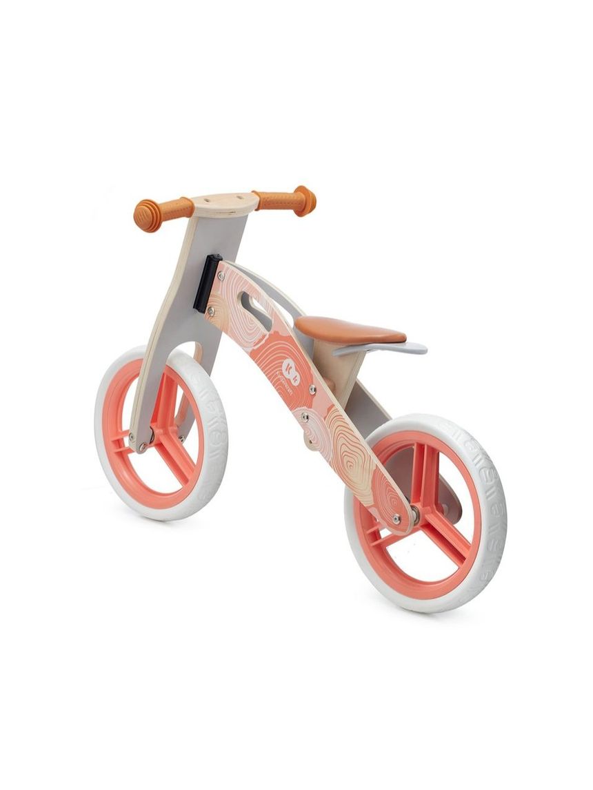 Kinderkraft ξύλινο ποδήλατο ισορροπίας runner nature coral - Kinderkraft