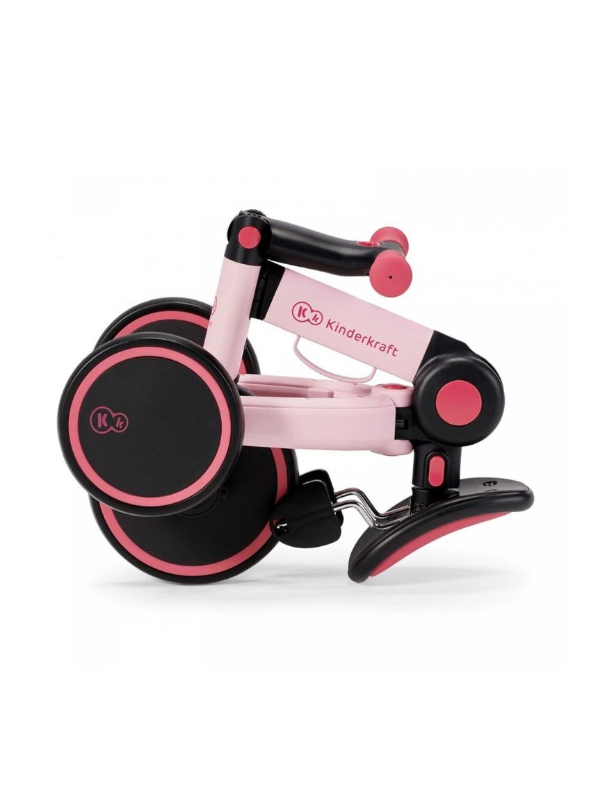 Kinderkraft πτυσόμενο τρίκυκλο ποδήλατο 4trike candy pink kr4tri00pnk0000 - Kinderkraft