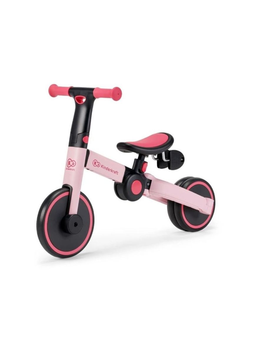 Kinderkraft πτυσόμενο τρίκυκλο ποδήλατο 4trike candy pink kr4tri00pnk0000 - Kinderkraft