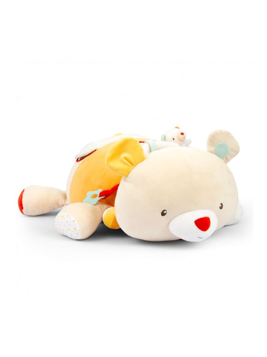 Baby smile μαλακό παιχνίδι-λούτρινο maxi αρκουδάκι με δραστηριότητες unisex - Baby Smile