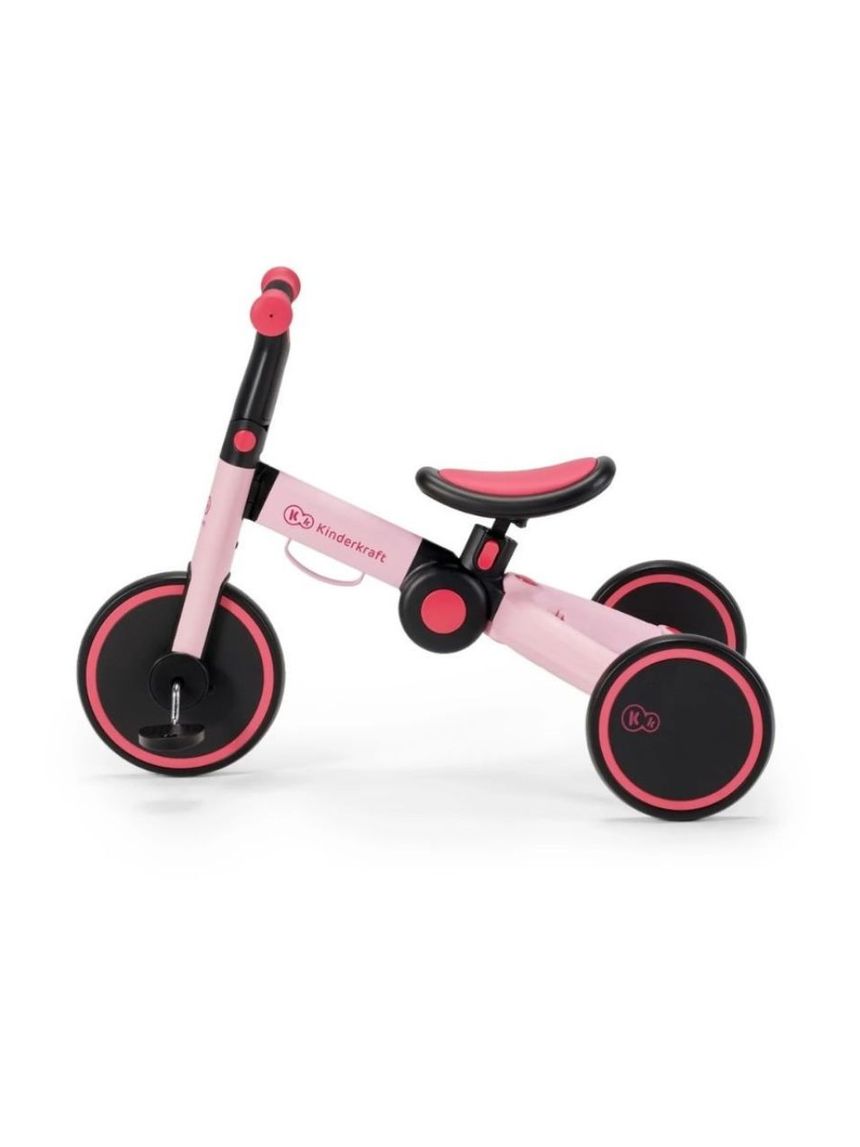 Kinderkraft πτυσόμενο τρίκυκλο ποδήλατο 4trike candy pink kr4tri00pnk0000 - Kinderkraft