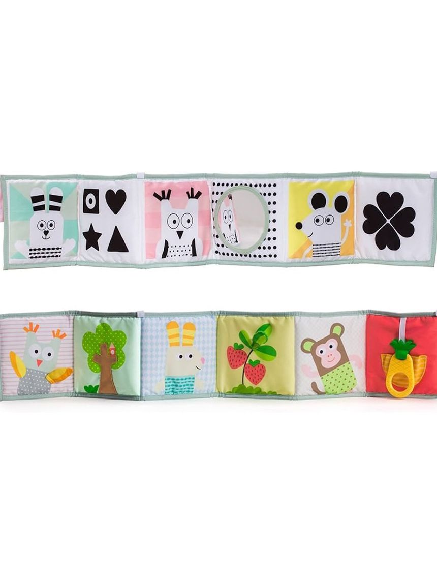 Taf toys παιχνίδι για καρότσι 3 σε 1 baby book t-12025 - Taf-toys