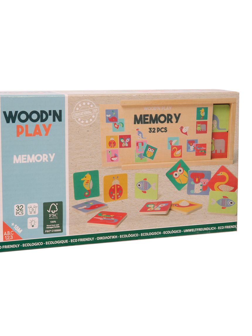 Wood' n play παιχνίδι μνήμης - Wood'N Play