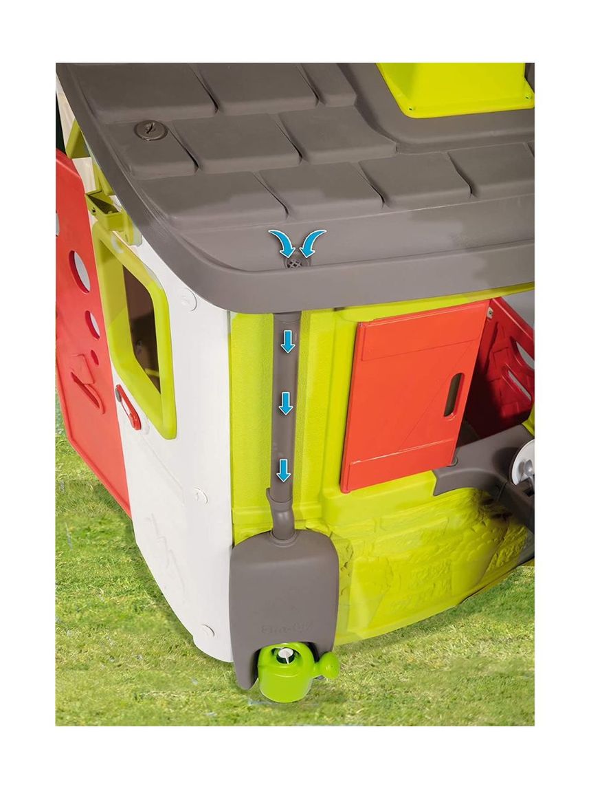 Smoby αξεσουάρ πρόσθετο για σπιτάκια: υδρορροή και συλλέκτης νερού smb810909 - Smoby