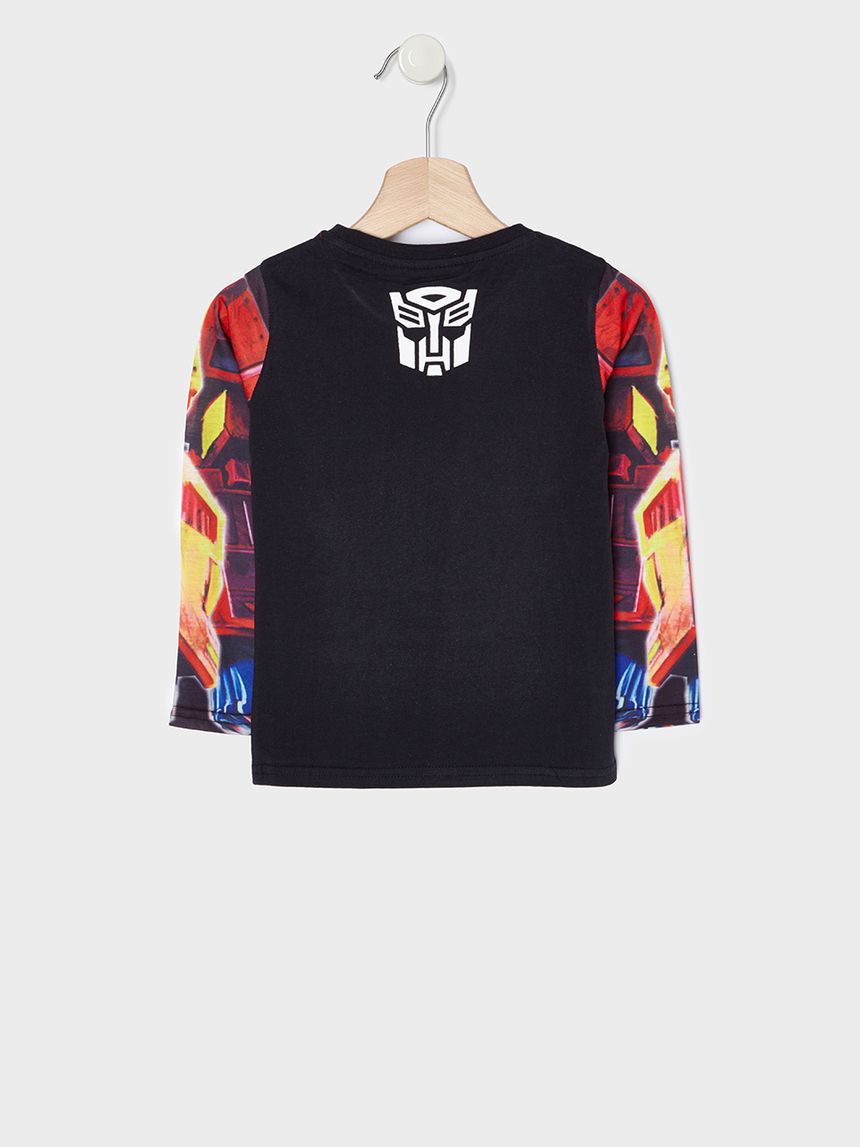 T-shirt με μακριά μανίκια και στάμπα transformers για αγόρι - Prénatal