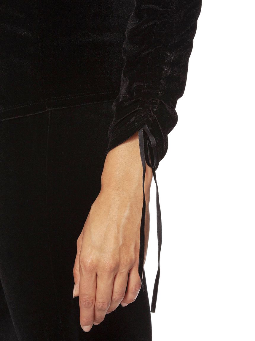 γυναικεία μπλούζα σενίλ μαύρη - Prénatal