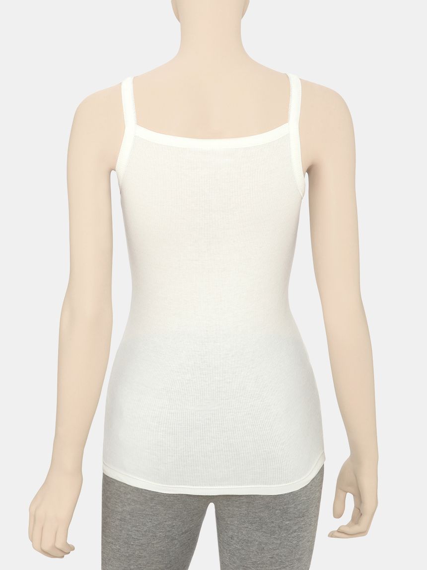 γυναικείο φανελάκι με ριγωτή 'υφανση λευκό - Prénatal