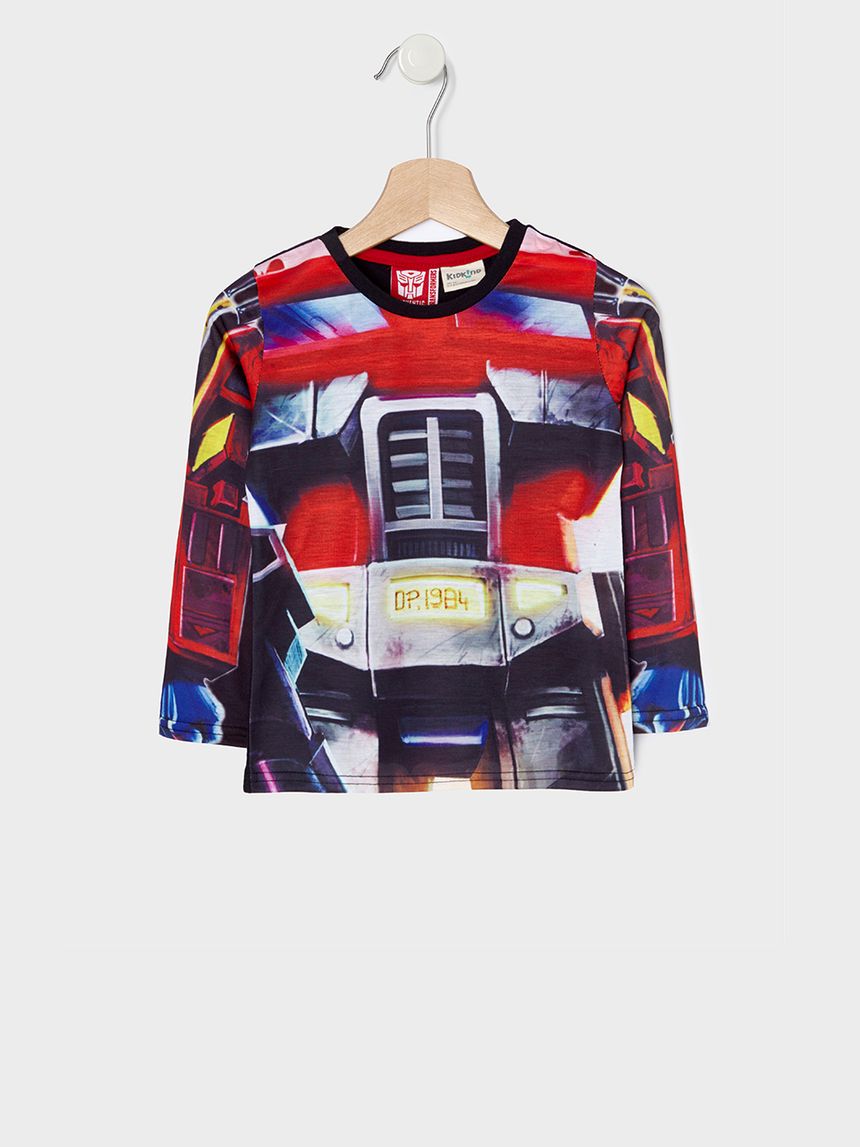 T-shirt με μακριά μανίκια και στάμπα transformers για αγόρι - Prénatal