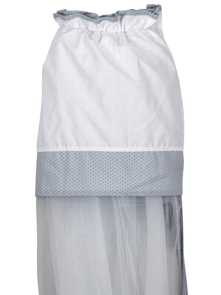 ο κόσμος του μωρού - κουνουπιέρα κρεβατιού "mom & dad" γκρι - ο κόσμος του μωρού