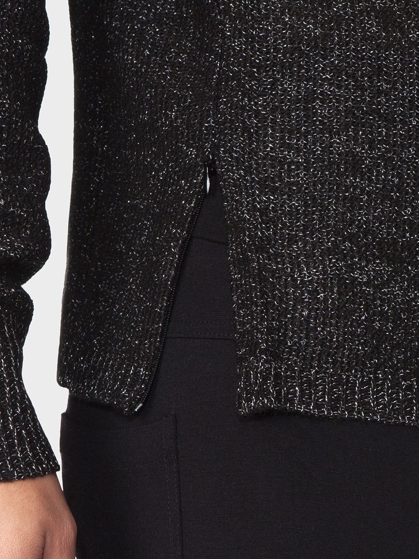 γυναικεία μπλούζα πλεκτή μαύρη - Prénatal