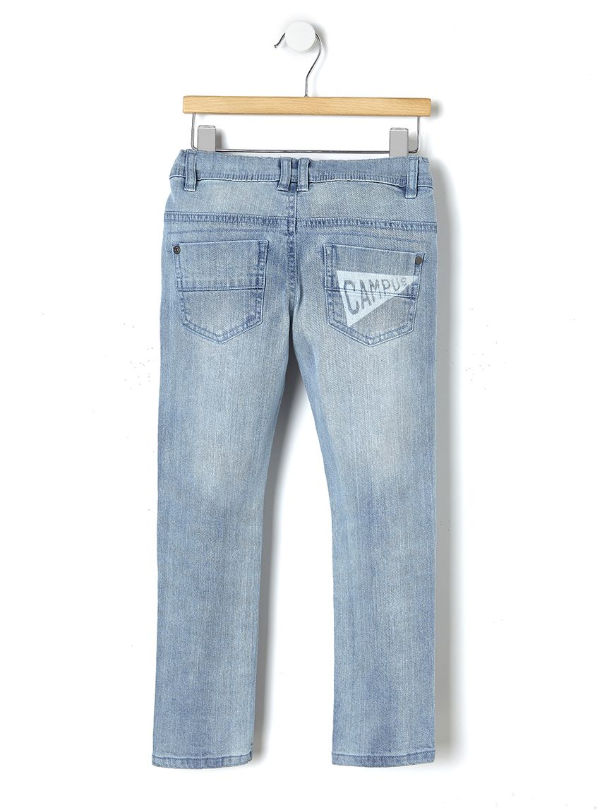 παντελόνι denim bleach για αγόρι μεγ.8-9/9-10 ετών - Prénatal
