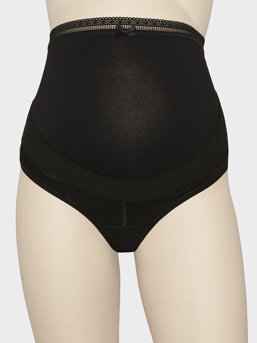 κορσές εγκυμοσύνης μαύρο χρώμα - Prénatal