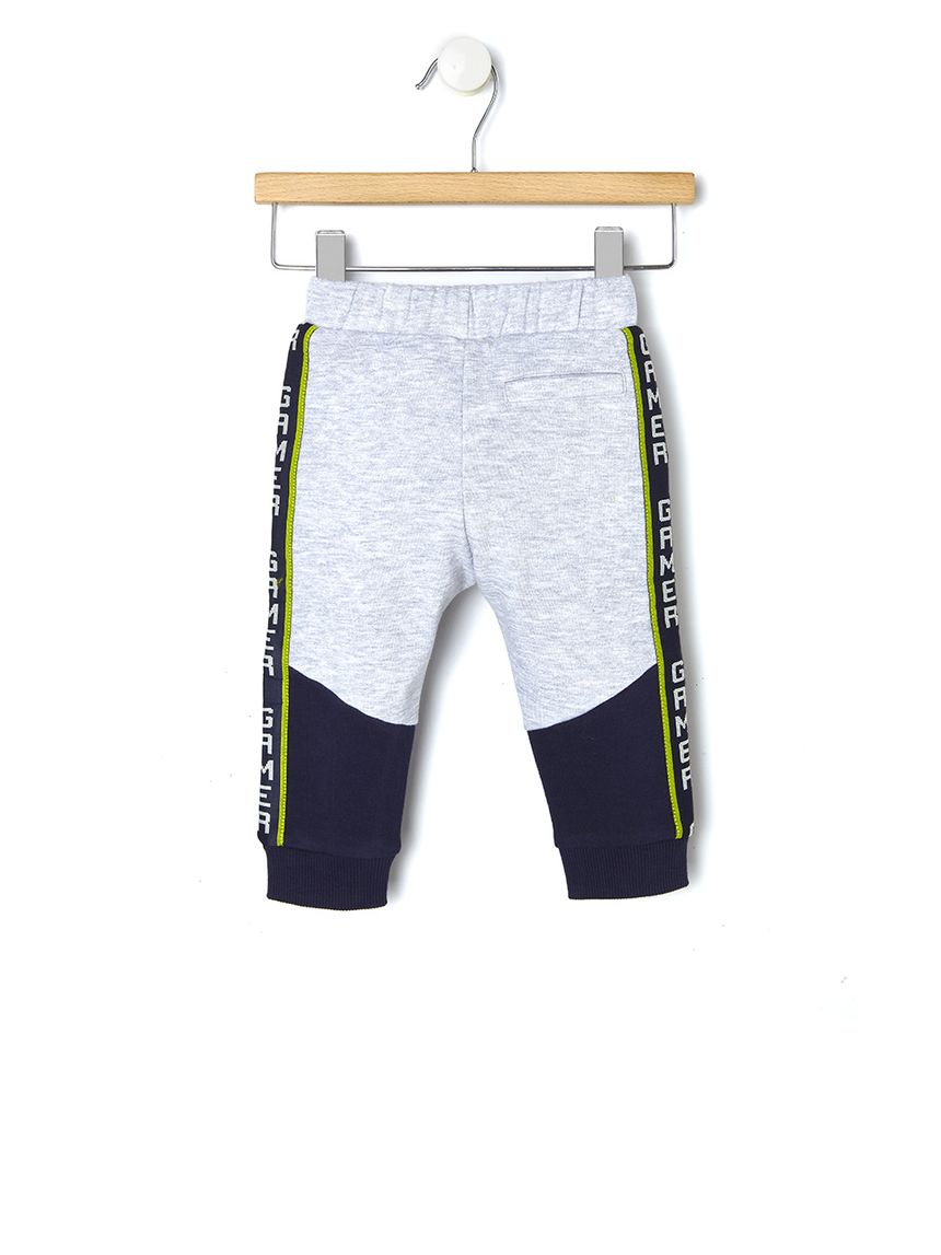 παντελόνι με μπλε ένθετα για αγόρι - Prénatal