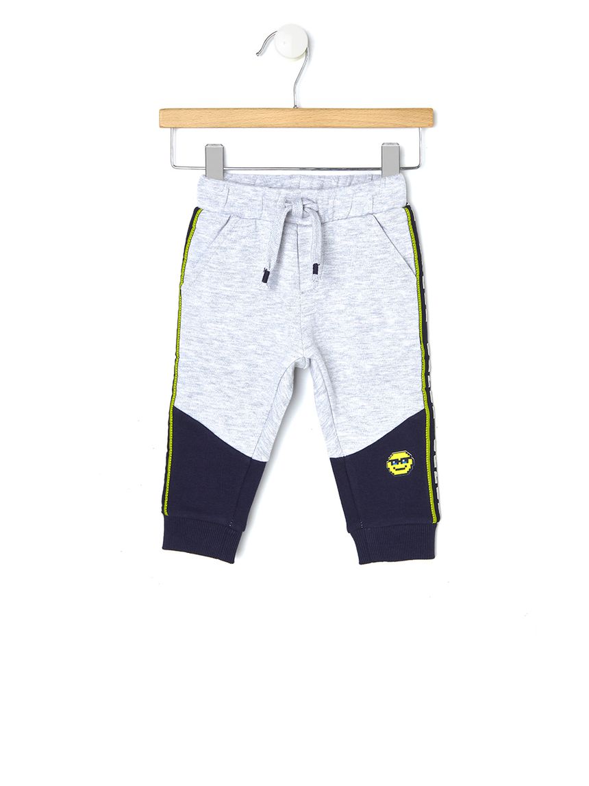 παντελόνι με μπλε ένθετα για αγόρι - Prénatal