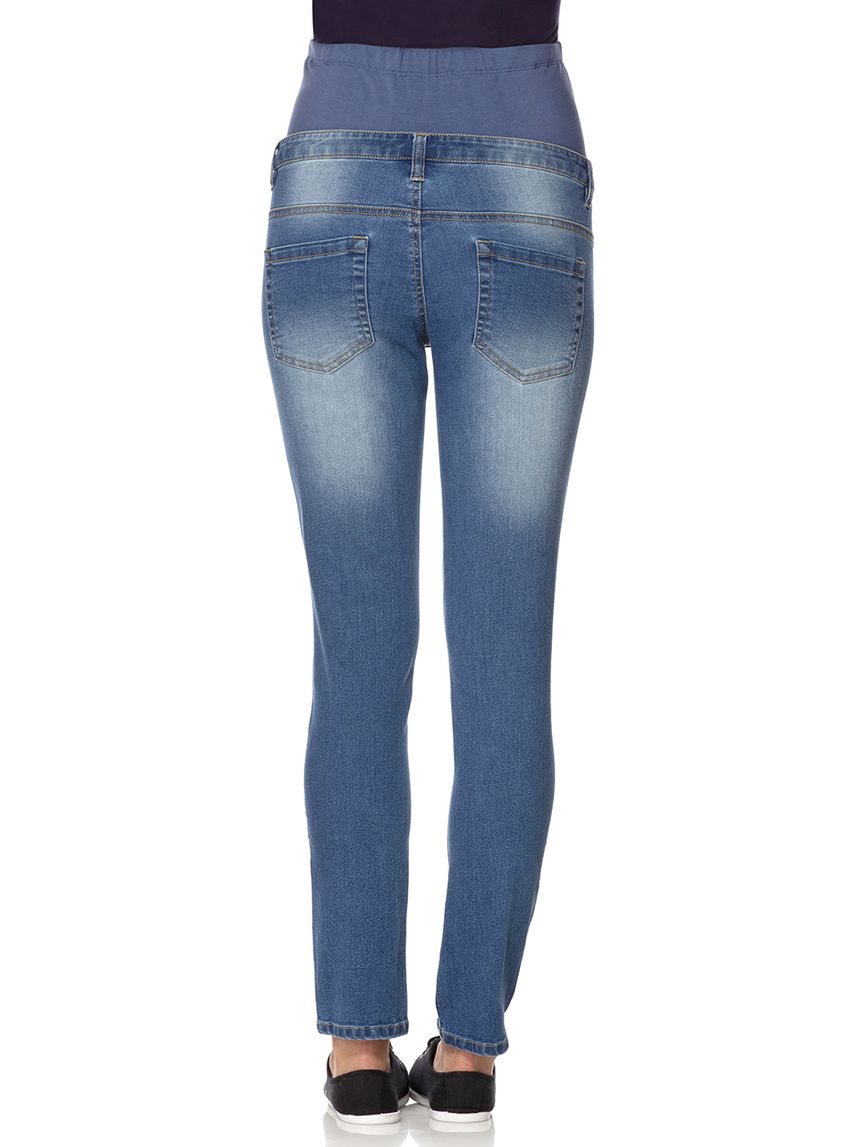 γυναικείο παντελόνι denim με τρουκς - Prénatal