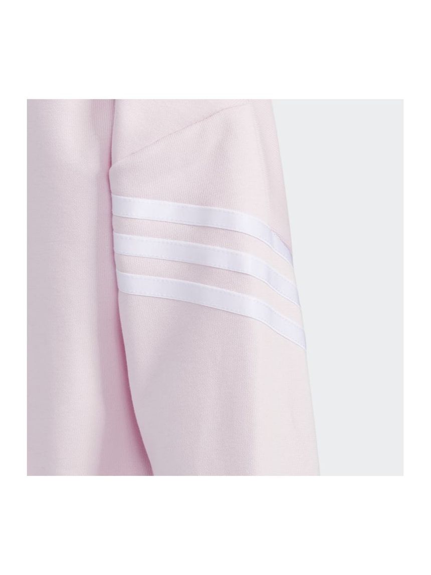 Adidas μπλούζα φούτερ graphic crewneck aeroready ροζ για κορίτσι h40250 - Adidas