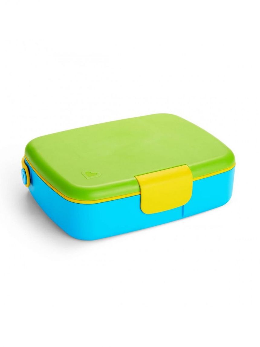 Munchkin  φαγητοδοχείο bento box green/blue - Munchkin
