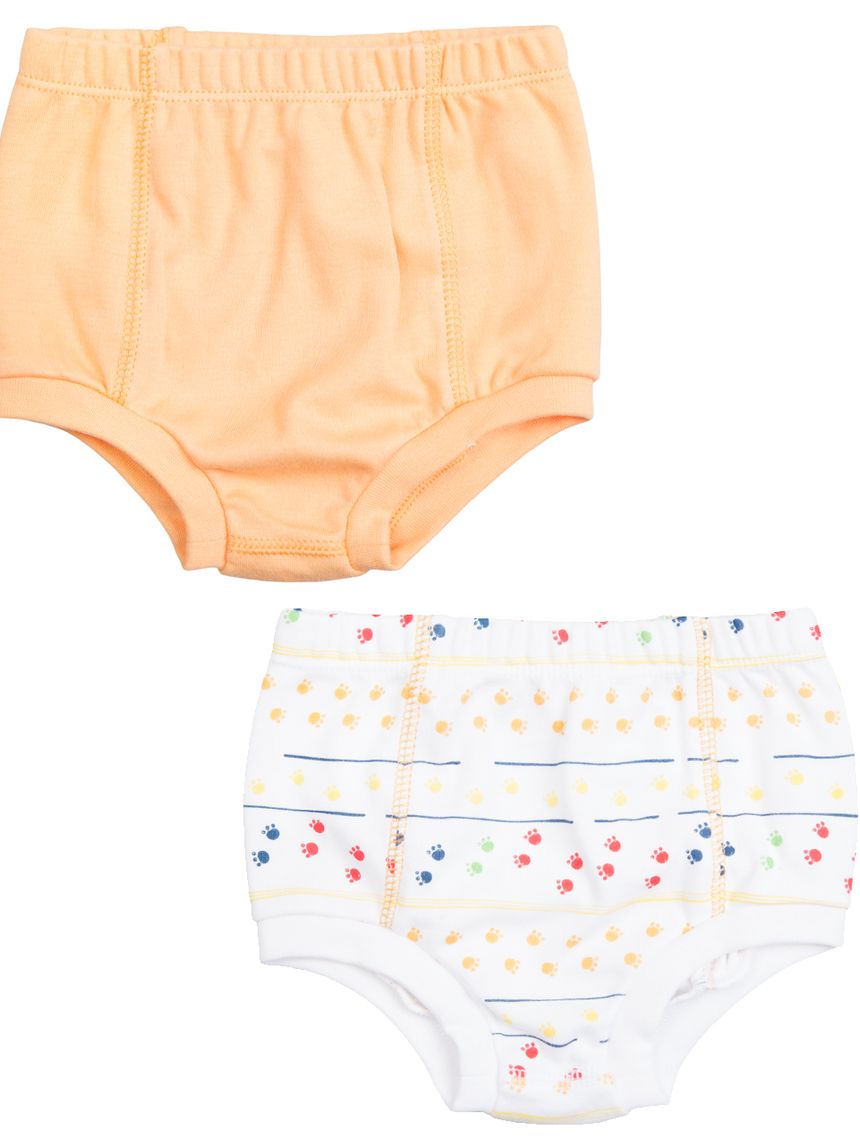 βρακάκι βαμβακερό συσκ. x2 unisex - Prénatal