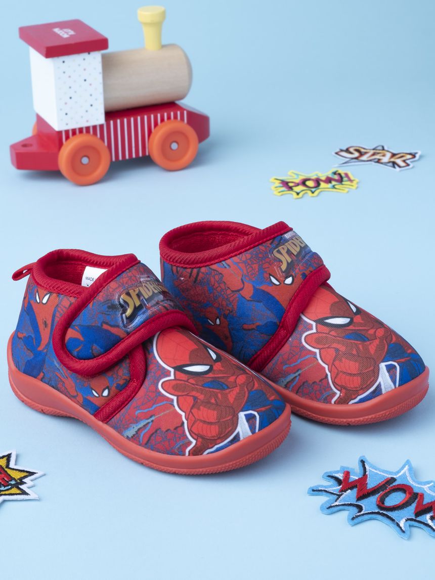 παντοφλάκια κλειστά spiderman για αγόρι r1310187t - Disney