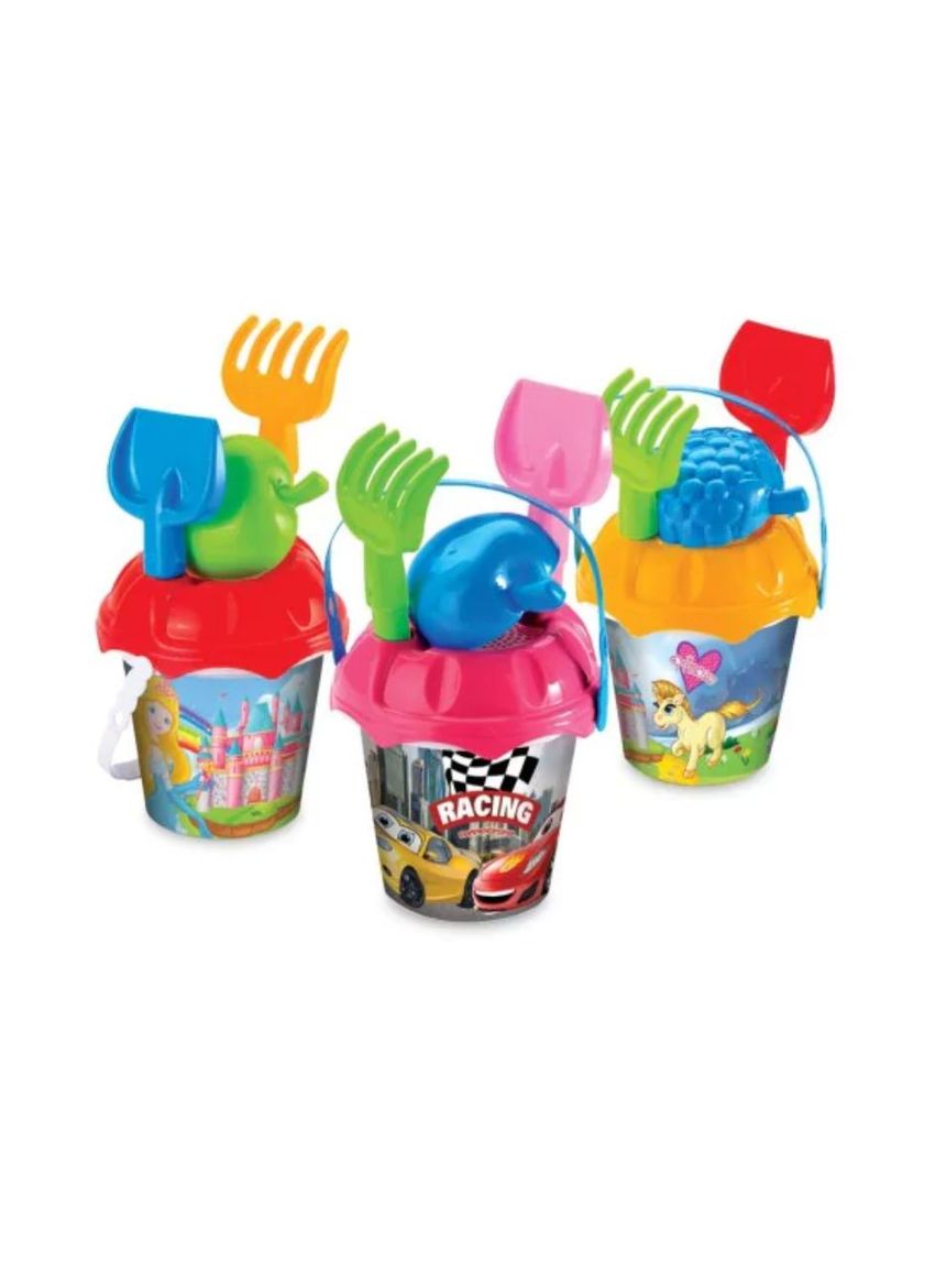 John μικρό κουβαδάκι 3 σχέδια (ø19x35cm) 1592 - John