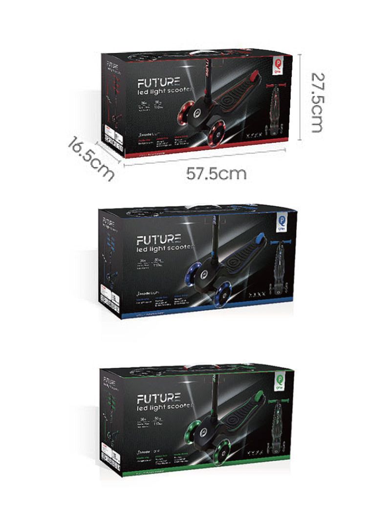 Qplay future scooter πατίνι κόκκινο 01-1212056-01 - QPLAY