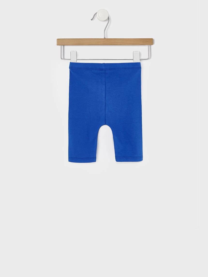 κολάν jersey 3/4 μπλε με στάμπα minnie για κορίτσι - Prénatal