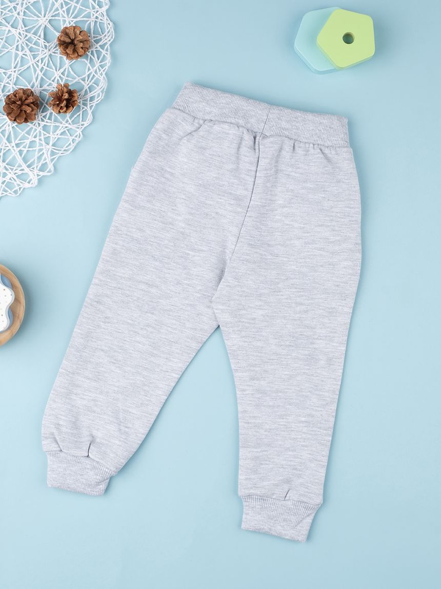 παντελόνι φόρμας γκρι με τα looney tunes για αγόρι - Prénatal