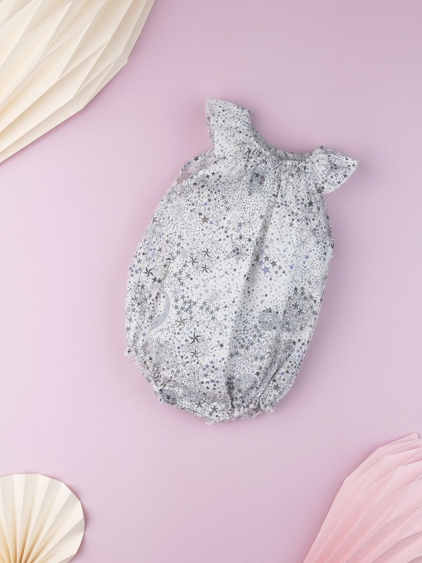 φορμάκι κοντό με εμπριμέ στάμπα αστεράκια για κορίτσι - Prénatal