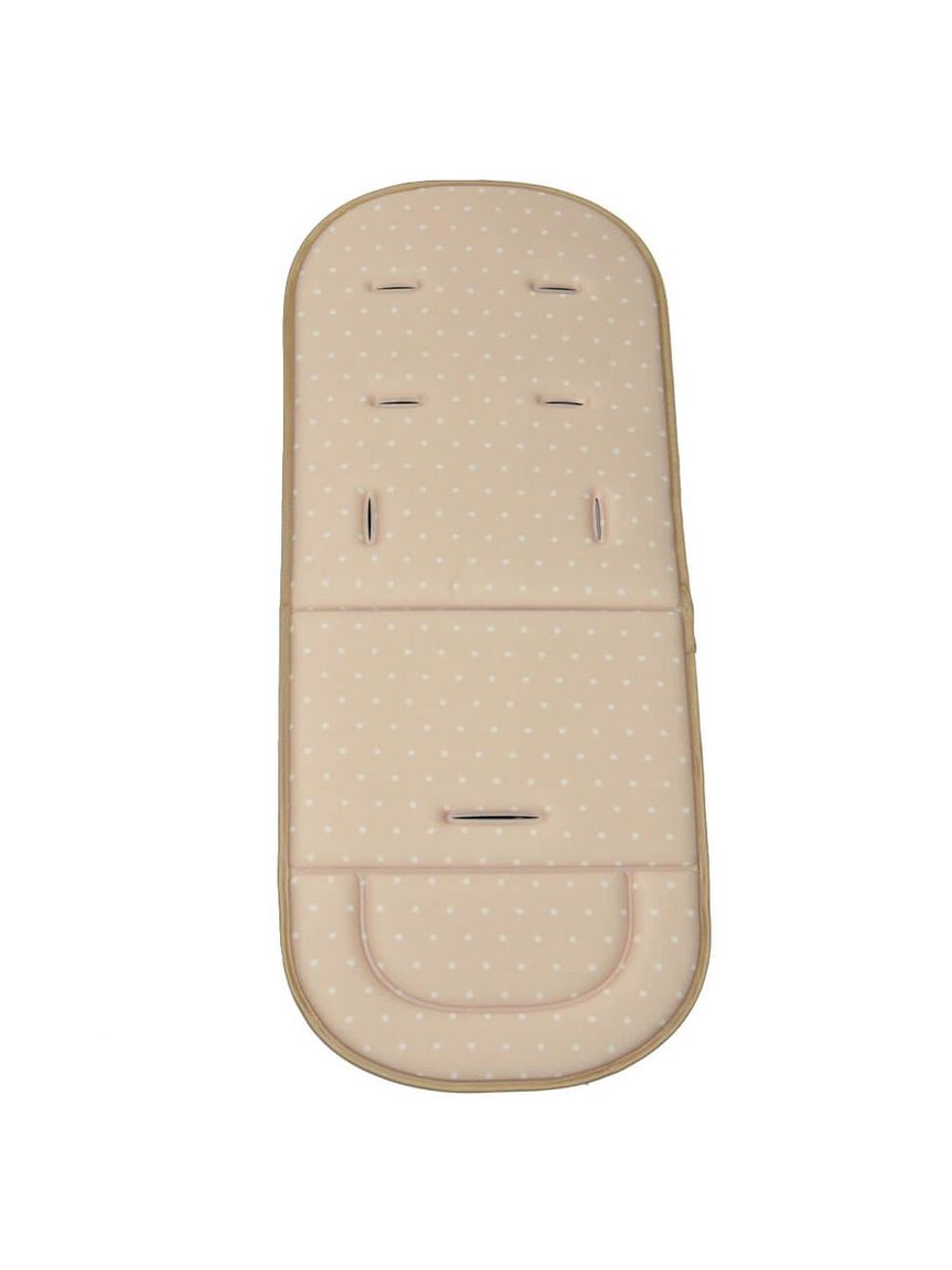 Bebe stars κάλυμμα καροτσιού & καθίσματος αυτοκινήτου polka dot beige 208-182 - Bebe Stars