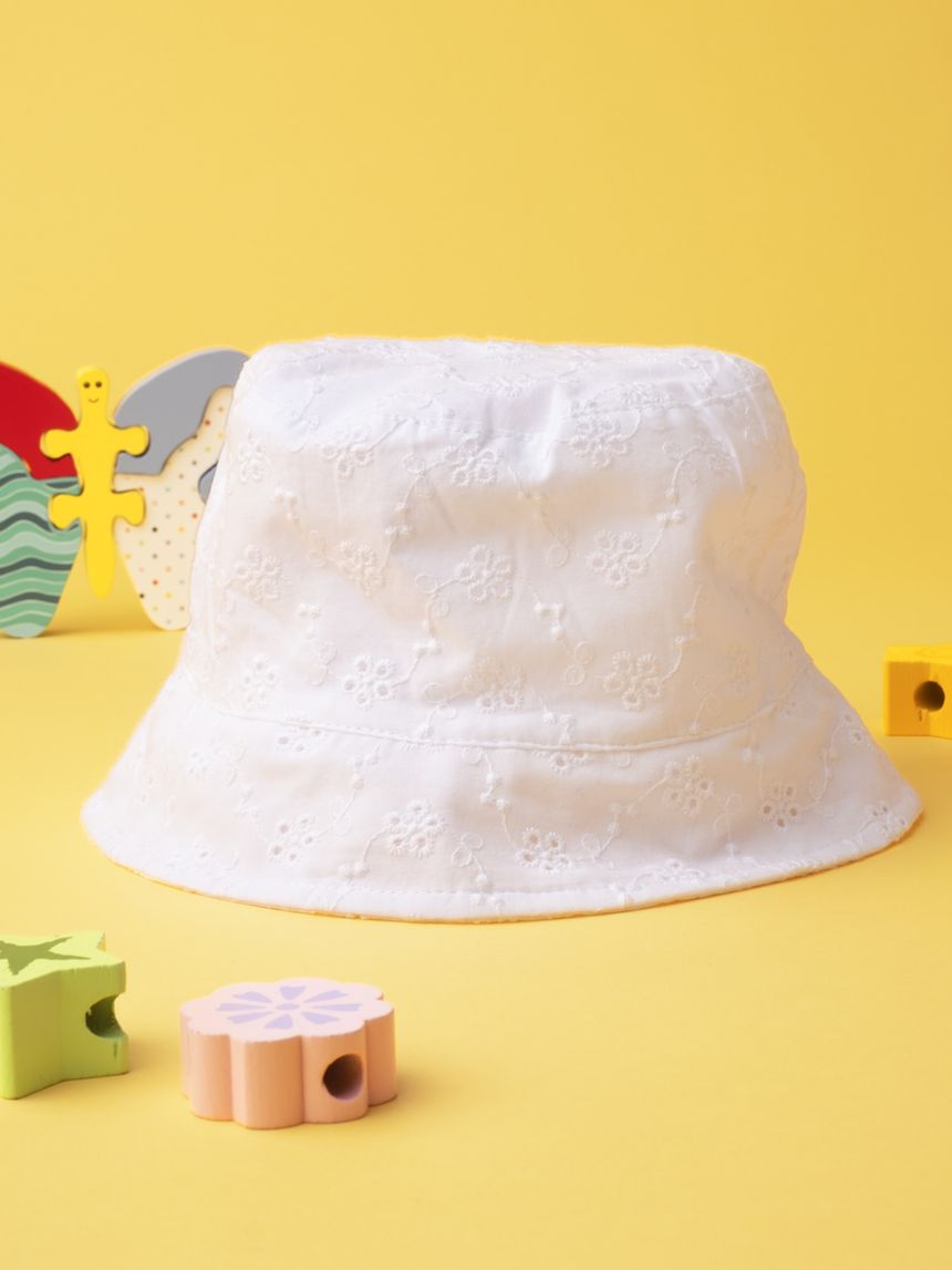 καπέλο με δαντέλα και πεταλούδα για κορίτσι - Prénatal