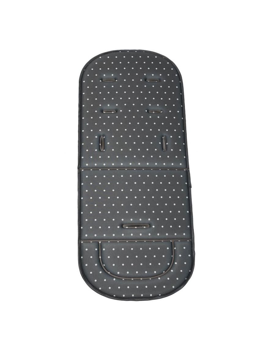 Bebe stars κάλυμμα καροτσιού & καθίσματος αυτοκινήτου polka dot dark grey 208-186 - Bebe Stars