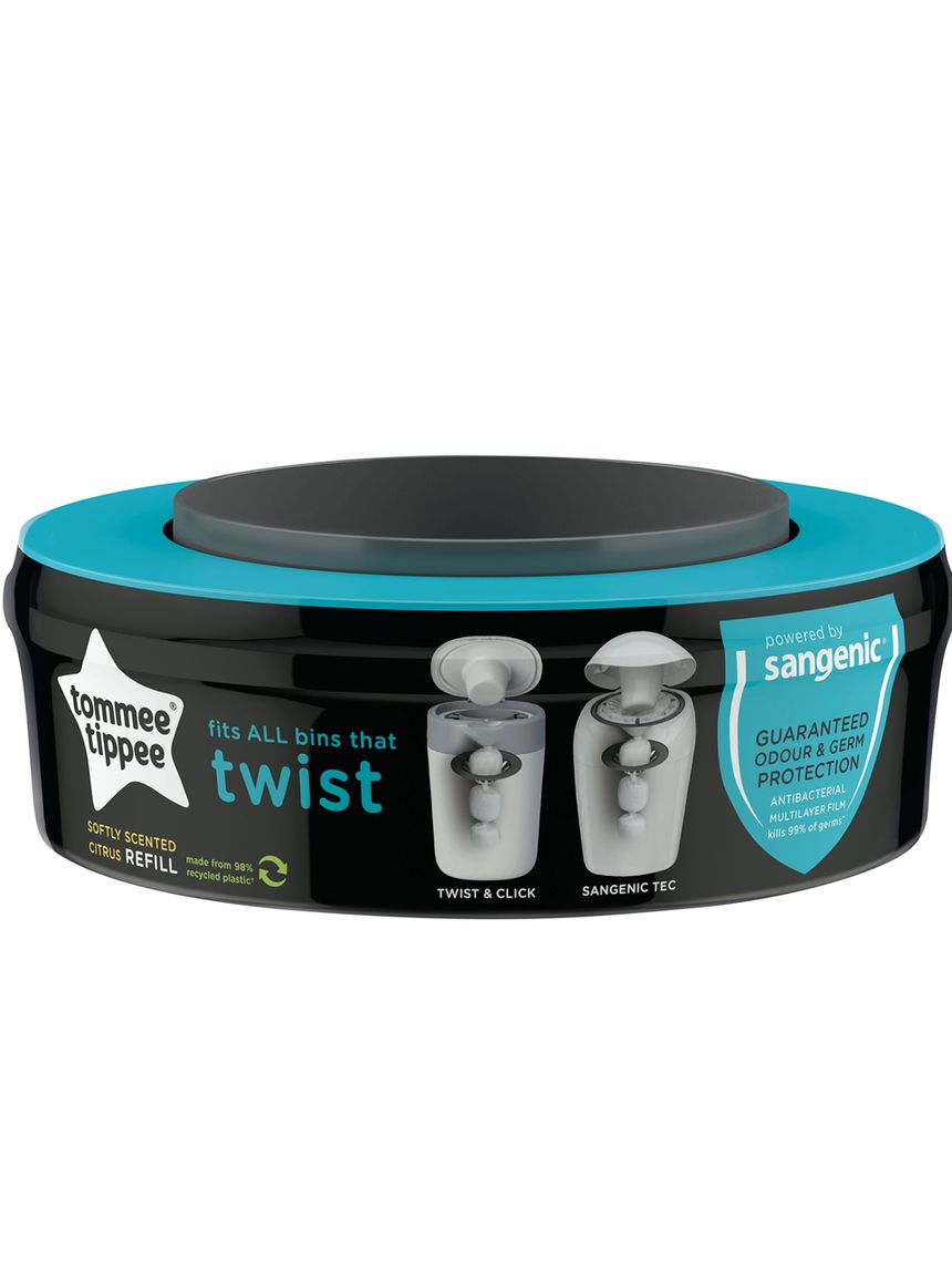 Tommee tippee ανταλλακτικά κάδου twist and click 1τμχ - Sangenic