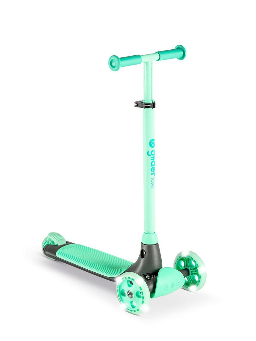 Yvolution πατίνι yglider kiwi πράσινο με φωτιζόμενες ρόδες - Yvolution
