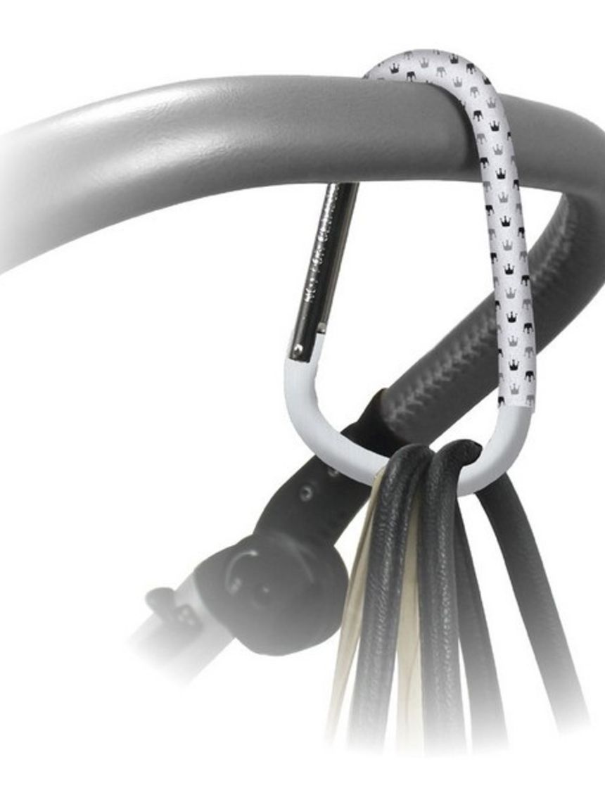 Dooky universal γάντζος καροτσιού grey crown - Dooky