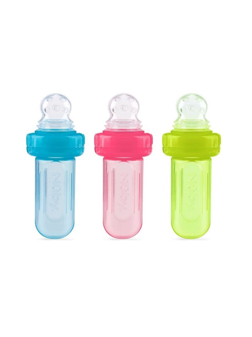 Nuby μίνι τροφοδότης squeeze 40 ml με καπάκι - Nuby
