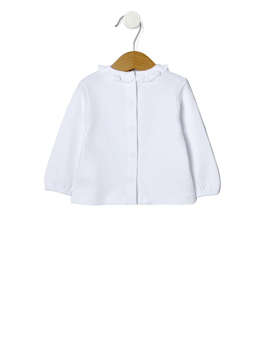 σετμπλούζα και σαλοπέτα ριγέ μπλε για κορίτσι - Prénatal