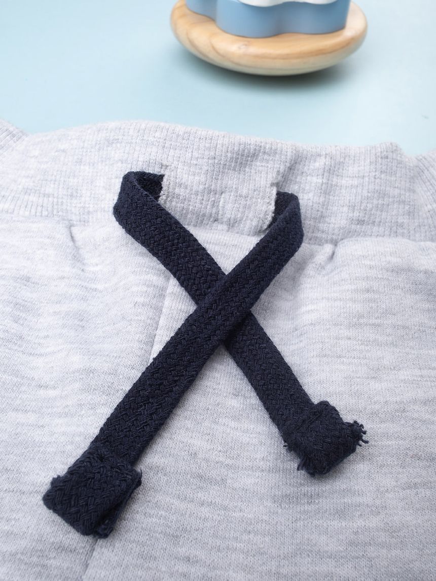 παντελόνι φόρμας γκρι με τα looney tunes για αγόρι - Prénatal