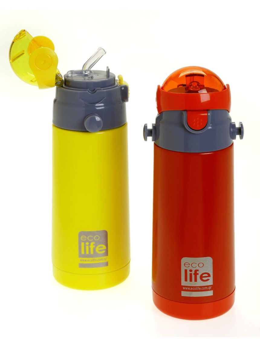 Ecolife ανοξείδωτο παγούρι kids thermos 400ml red 33-bo-2997 - Ecolife