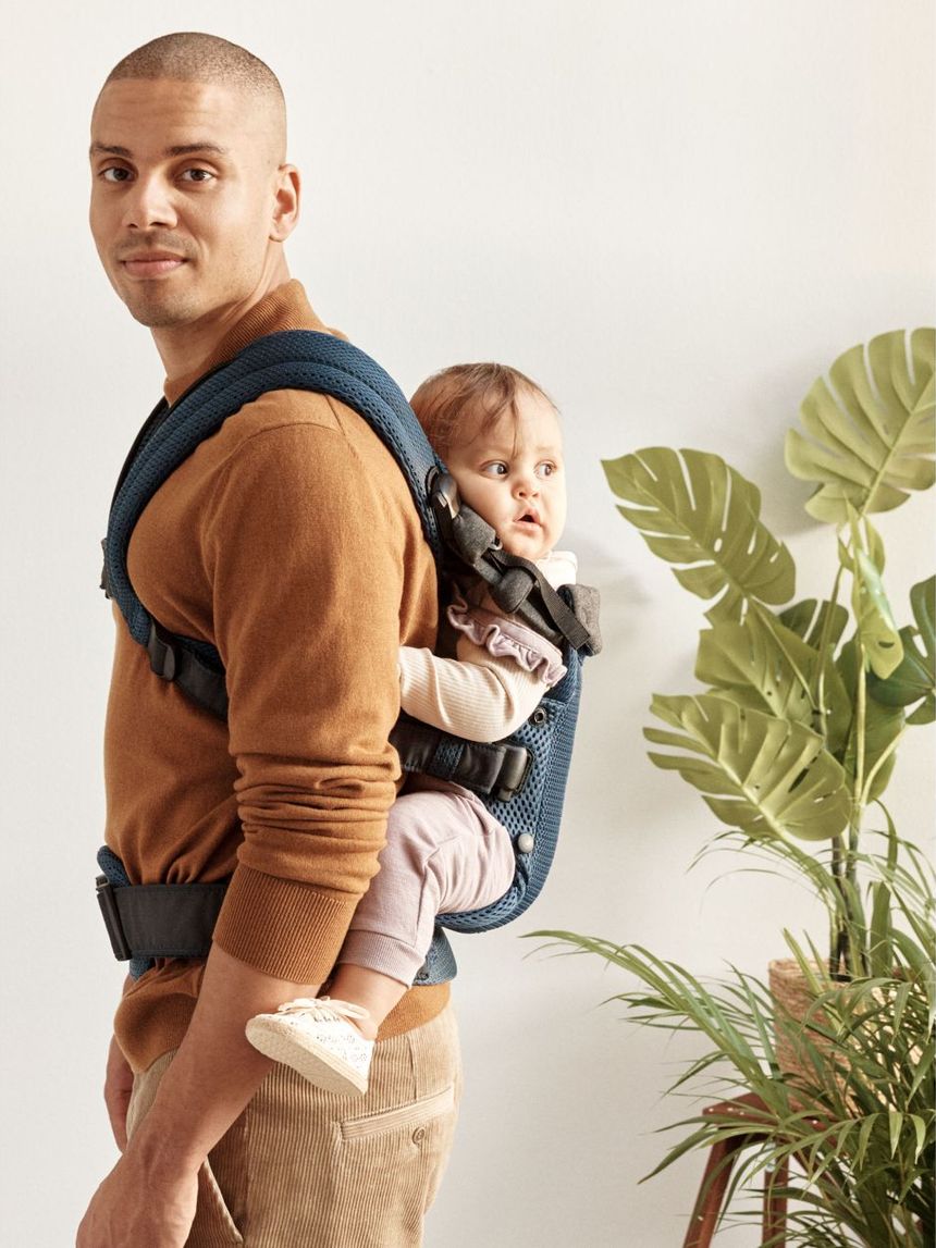 Babybjorn μάρσιπος harmony 3d mesh navy blue - Baby Bjorn
