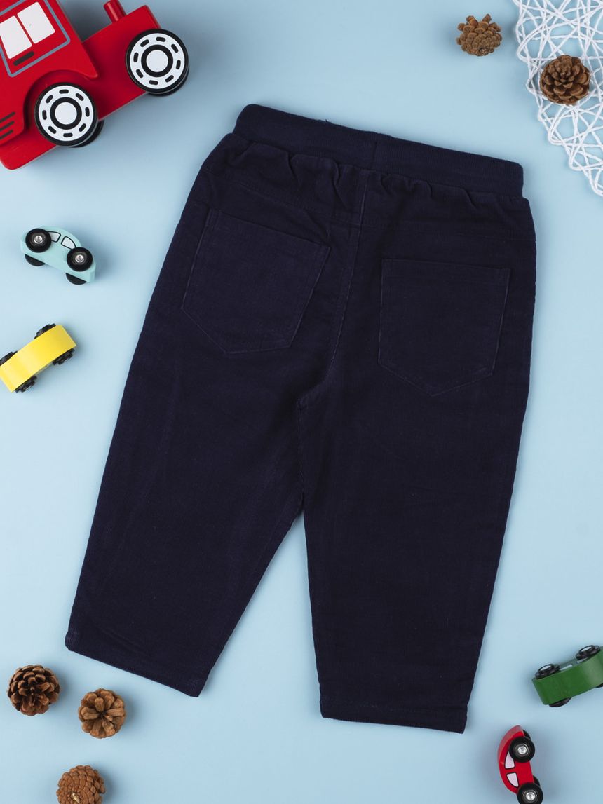 παντελόνι βελουτέ βαμβακερό για αγόρι - Prénatal