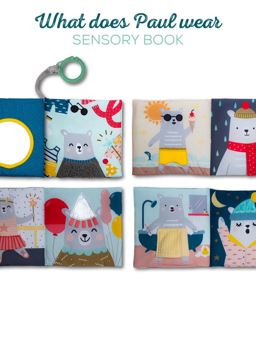 Taf toys εκπαιδευτικό βιβλιαράκι what does paul wear t-12605 - Taf-toys